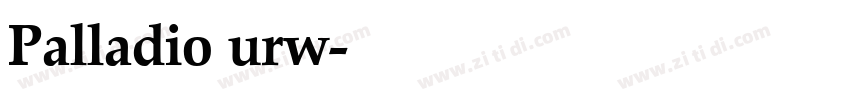 Palladio urw字体转换 Palladio urw字体转换